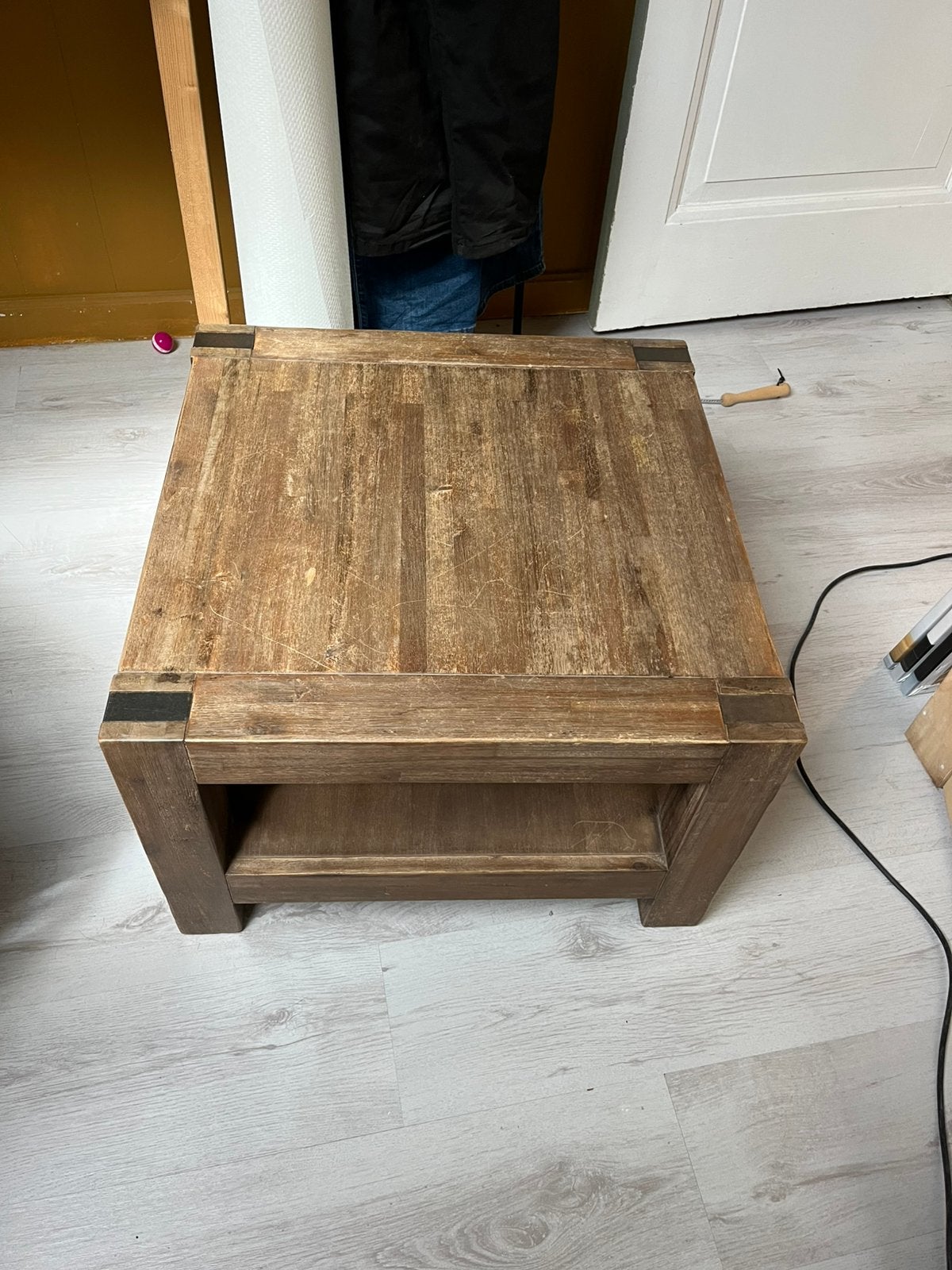 Salontafel 60x60, Ophalen, Gebruikt, Vierkant, 50 tot 100 cm
