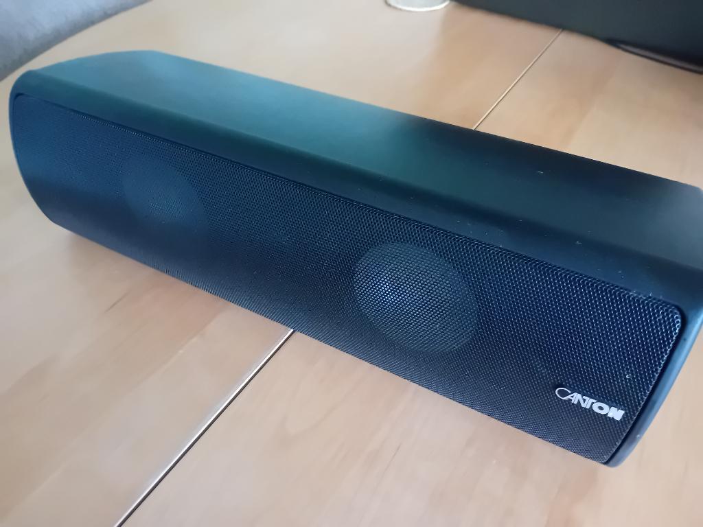 Te koop: een Canton center speaker, Audio, Tv en Foto, Luidsprekers, Gebruikt, 60 tot 120 watt, Center speaker, Ophalen