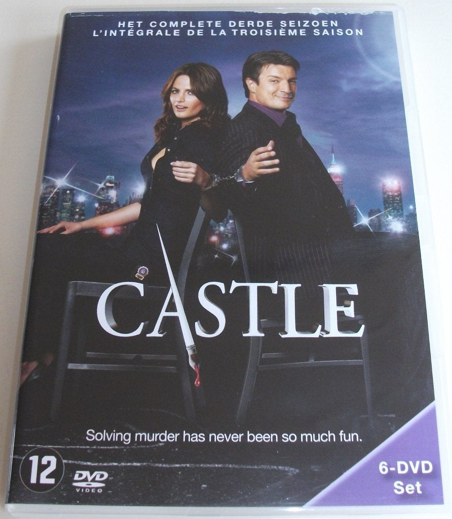 Dvd *** CASTLE *** 6-Disc Boxset Seizoen 3, Nederlands, Misdaad, Ophalen of Verzenden, Zo goed als nieuw