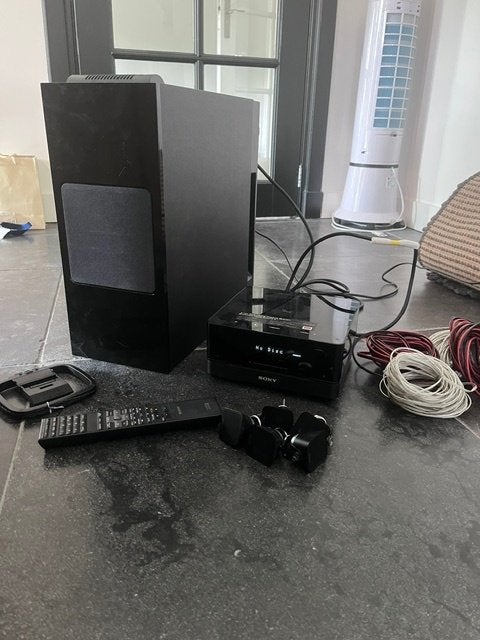 Sony DAV-IS10 5.1 Home Cinema Set Compleet met Subwoofer, Ophalen, Gebruikt, 70 watt of meer, 5.1-systeem