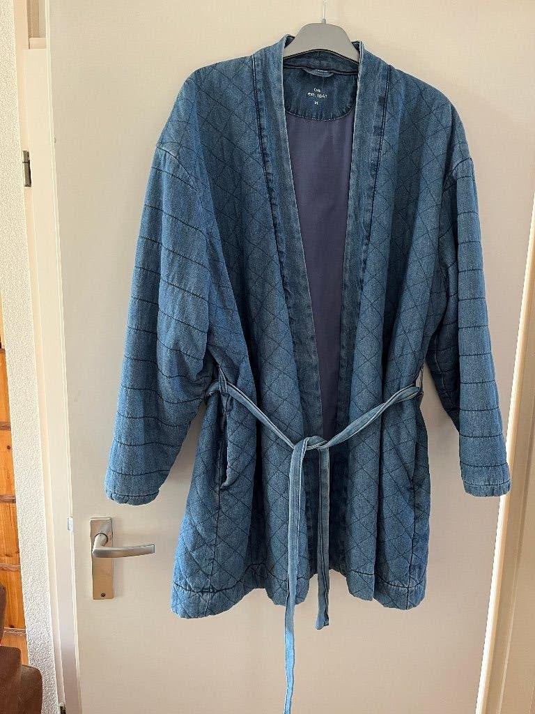 Kimono, Blauw, Maat 46/48 (XL) of groter, Ophalen of Verzenden, Zo goed als nieuw