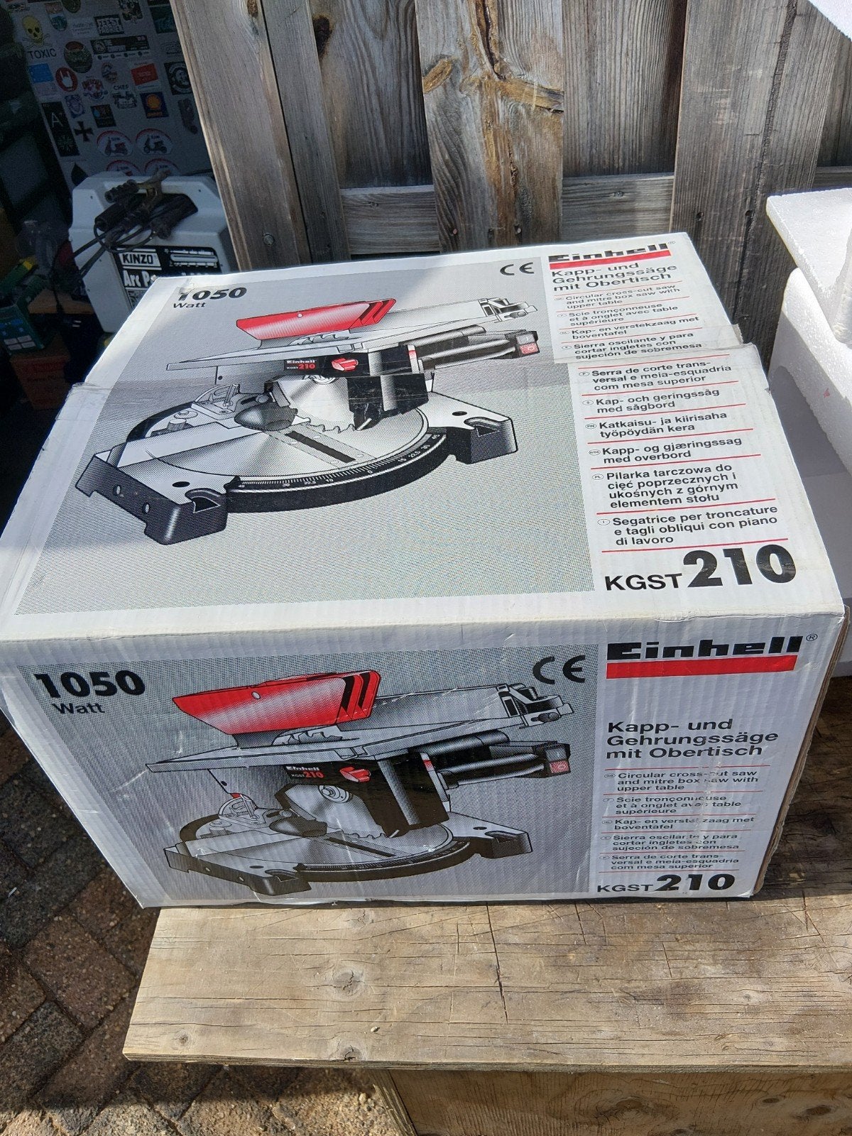 Einhell KGST 210 Afkortzaag 1050W - Nieuw in doos, Ophalen of Verzenden
