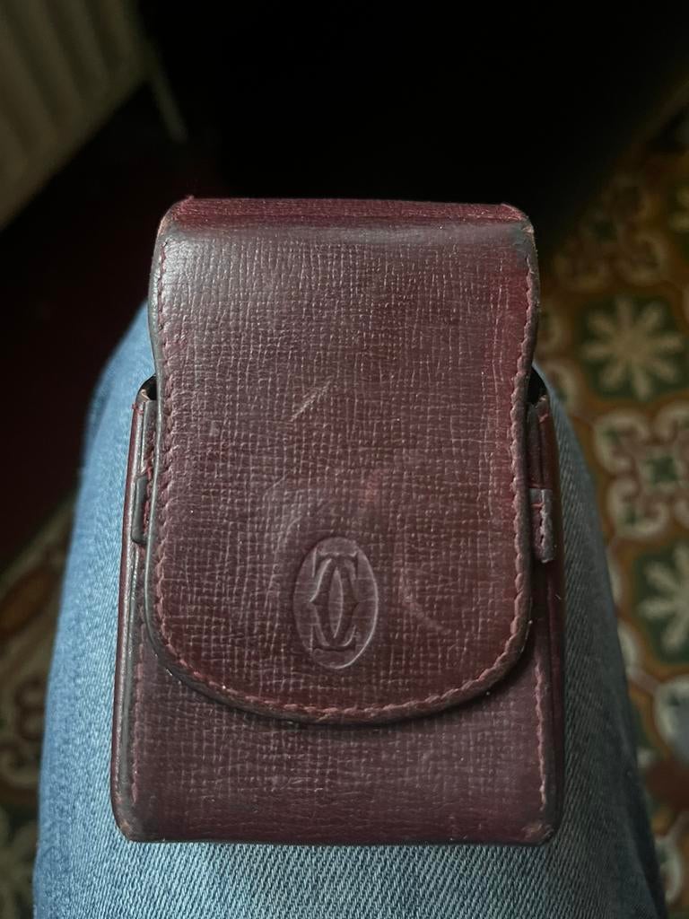 Cartier sigaretten mapje, Sieraden, Tassen en Uiterlijk, Portemonnees, Ophalen of Verzenden, Zo goed als nieuw