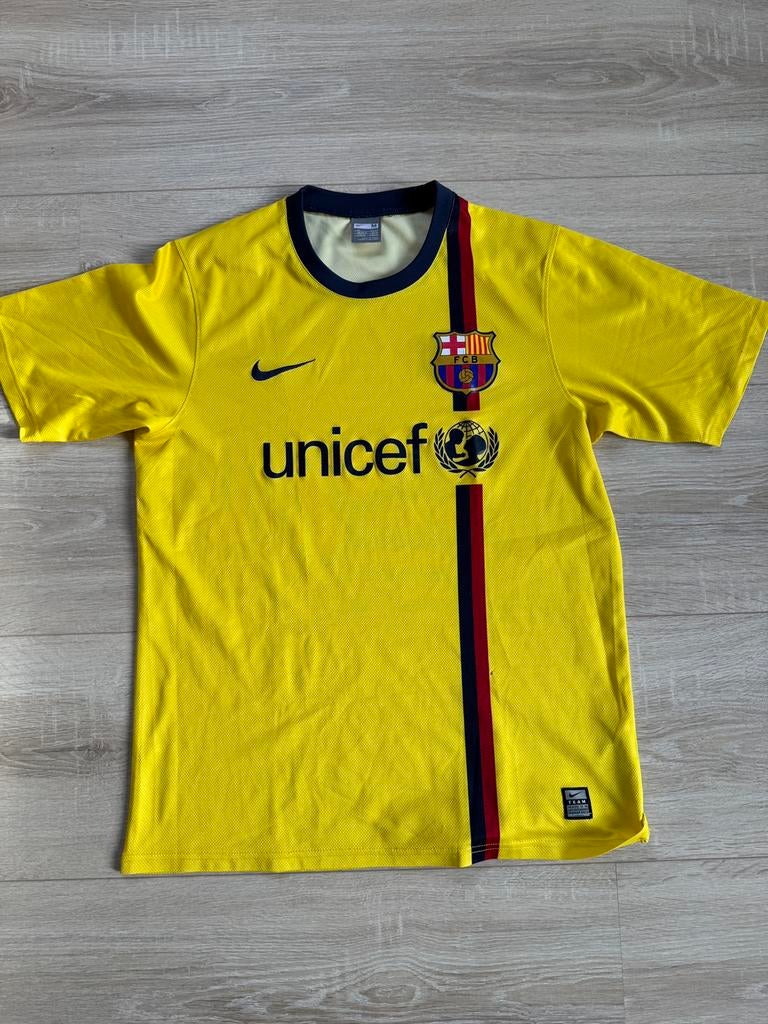 Barcelona 2008/09 uitshirt, Maat M, Ophalen of Verzenden, Gebruikt, Shirt