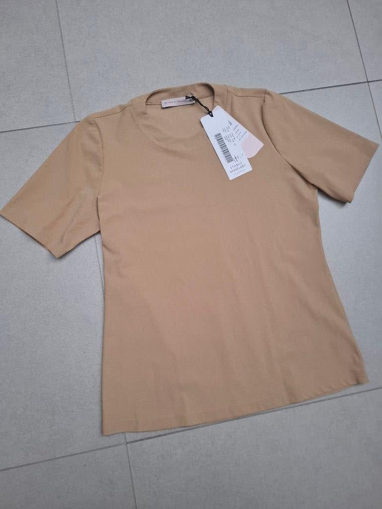 studio anneloes NIEUW thirt t-shirt top dark sahara s 36, Studio Anneloes, Bruin, Nieuw, Ophalen of Verzenden