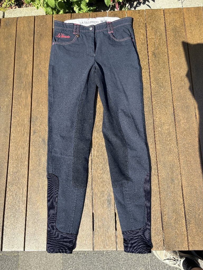 La Valencio paardrijbroek–maat 36 (mt 38, valt klein), Ophalen of Verzenden, Zo goed als nieuw, Kinderen, Bovenkleding
