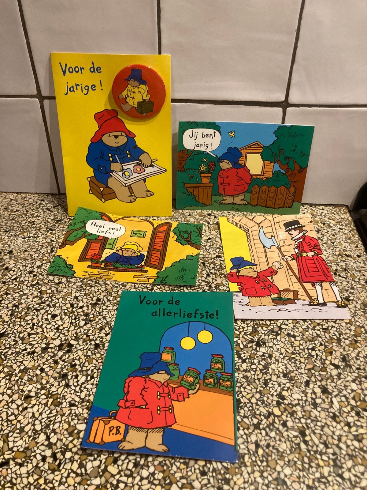 Set kaarten winny de pooh, Ophalen of Verzenden