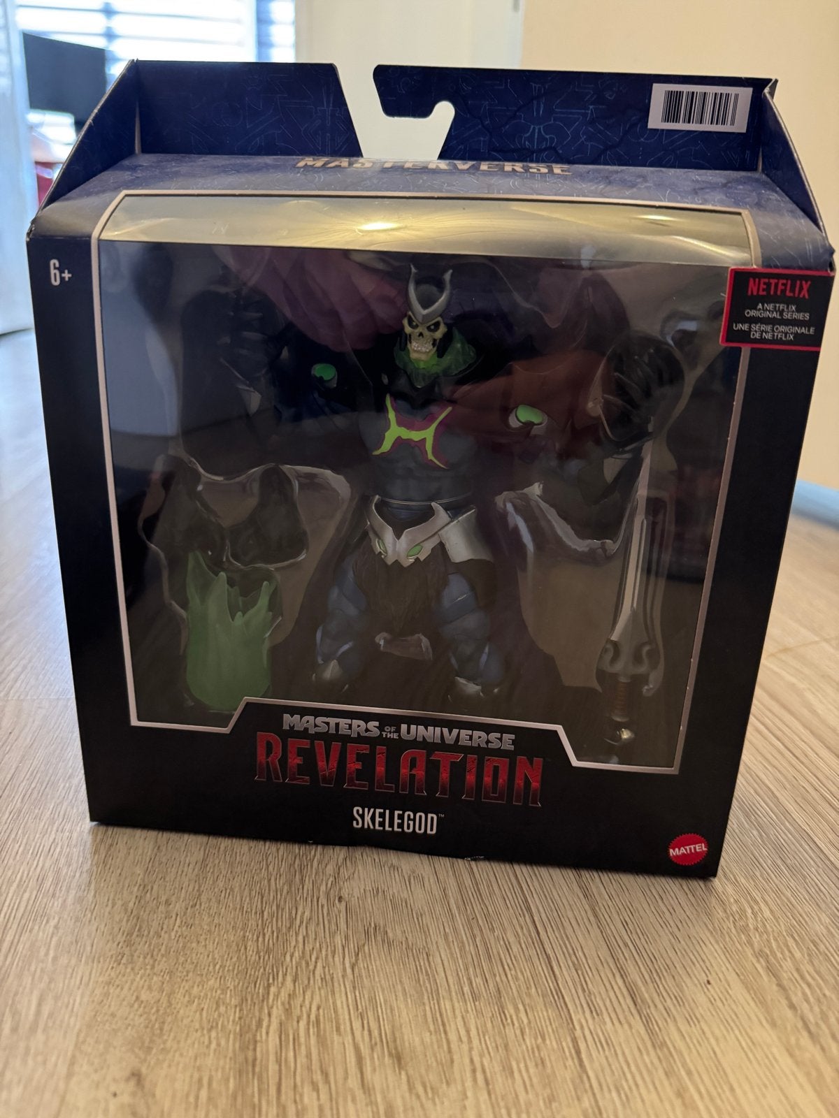 Masters of the Universe Revelation Skelegod actiefiguur, Ophalen of Verzenden, Nieuw