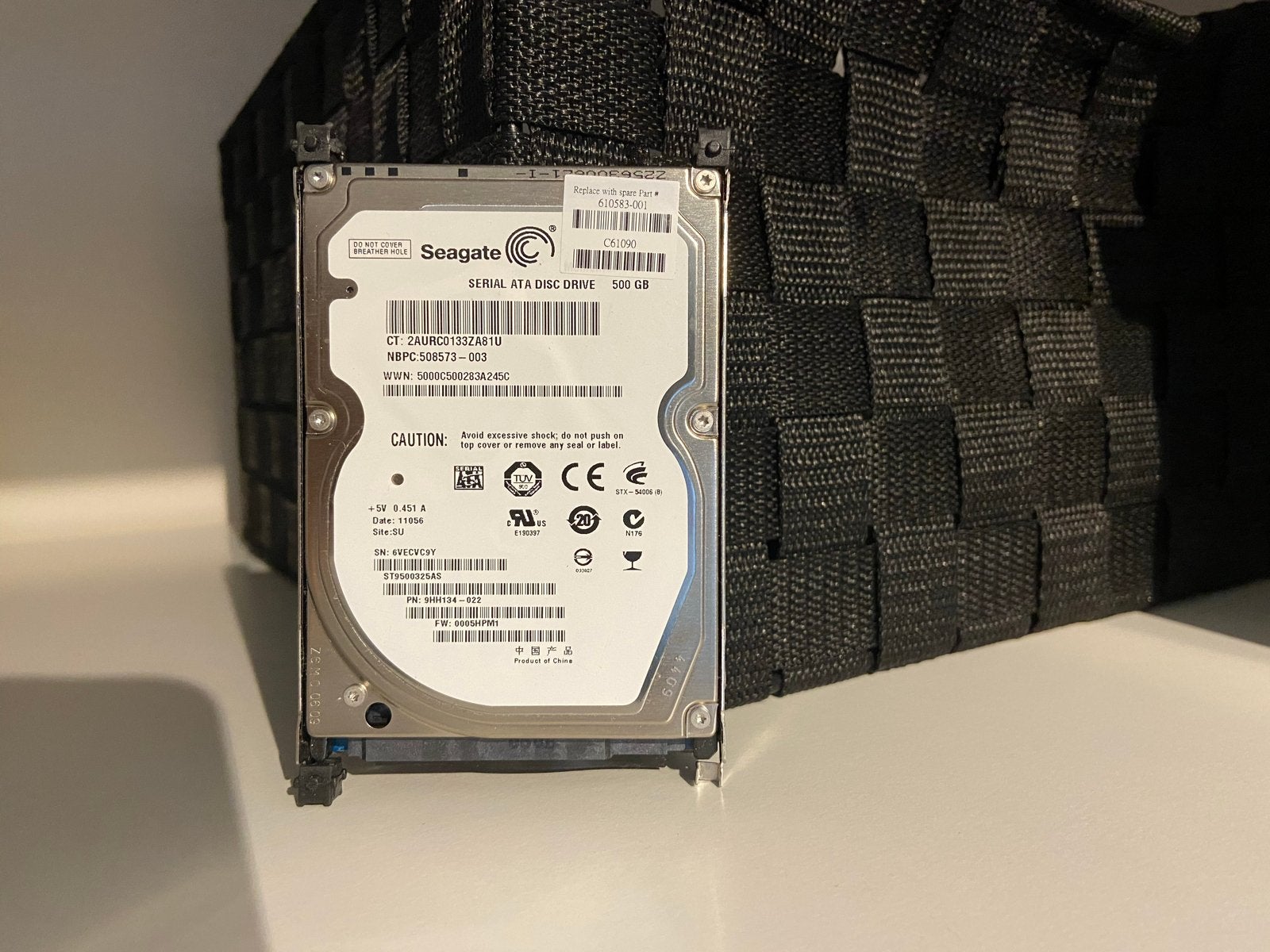 Seagate Serial ATA Harde Schijf 500 GB, Computers en Software, Intern, Gebruikt, Server, Ophalen of Verzenden