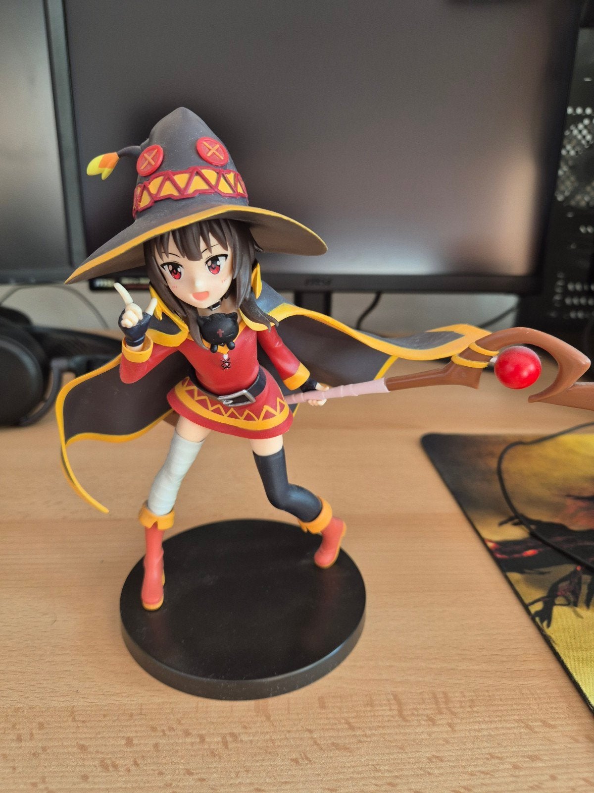 Megumin Figuur - Konosuba, Ophalen of Verzenden, Zo goed als nieuw