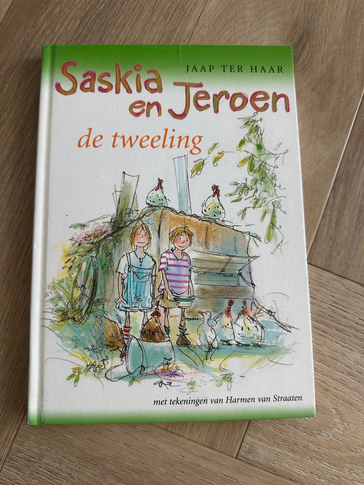 Jaap ter Haar - Saskia en Jeroen de tweeling, Fictie algemeen, Ophalen of Verzenden, Zo goed als nieuw, Jaap ter Haar