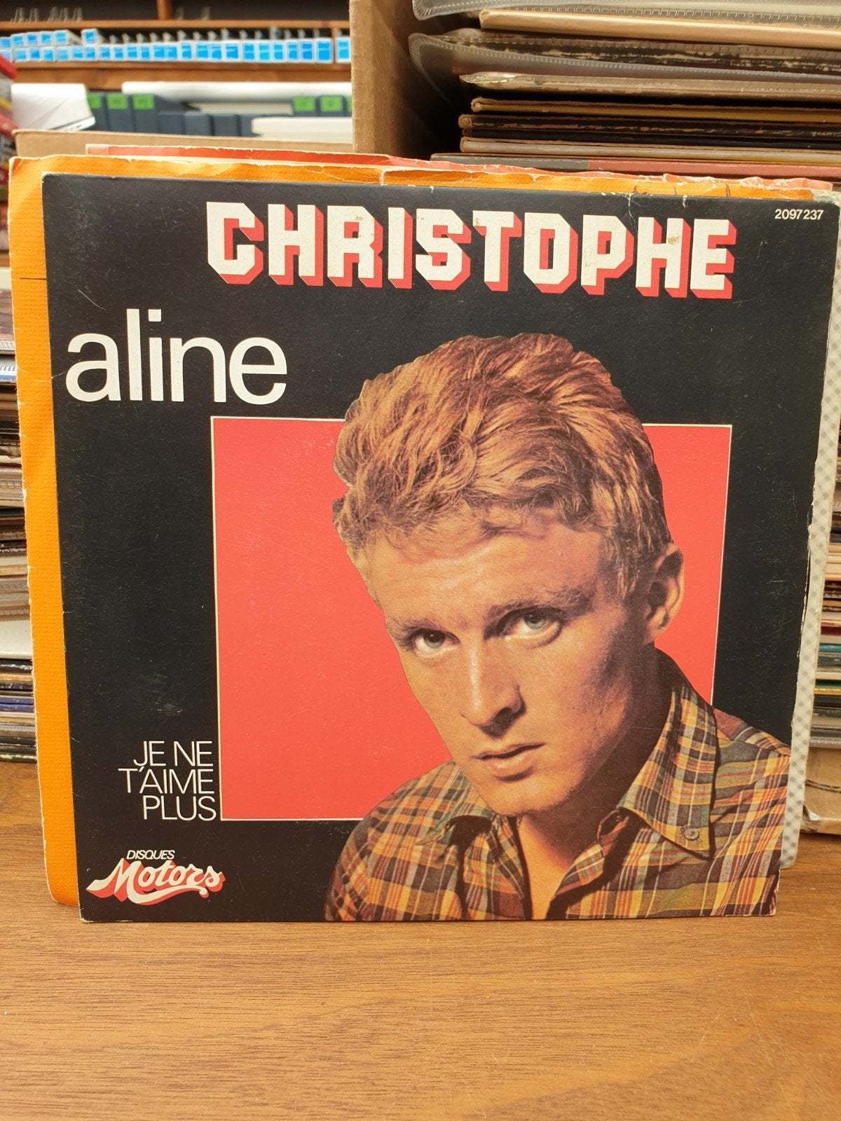 Christophe - Aline (a1), Ophalen of Verzenden, Gebruikt, Pop
