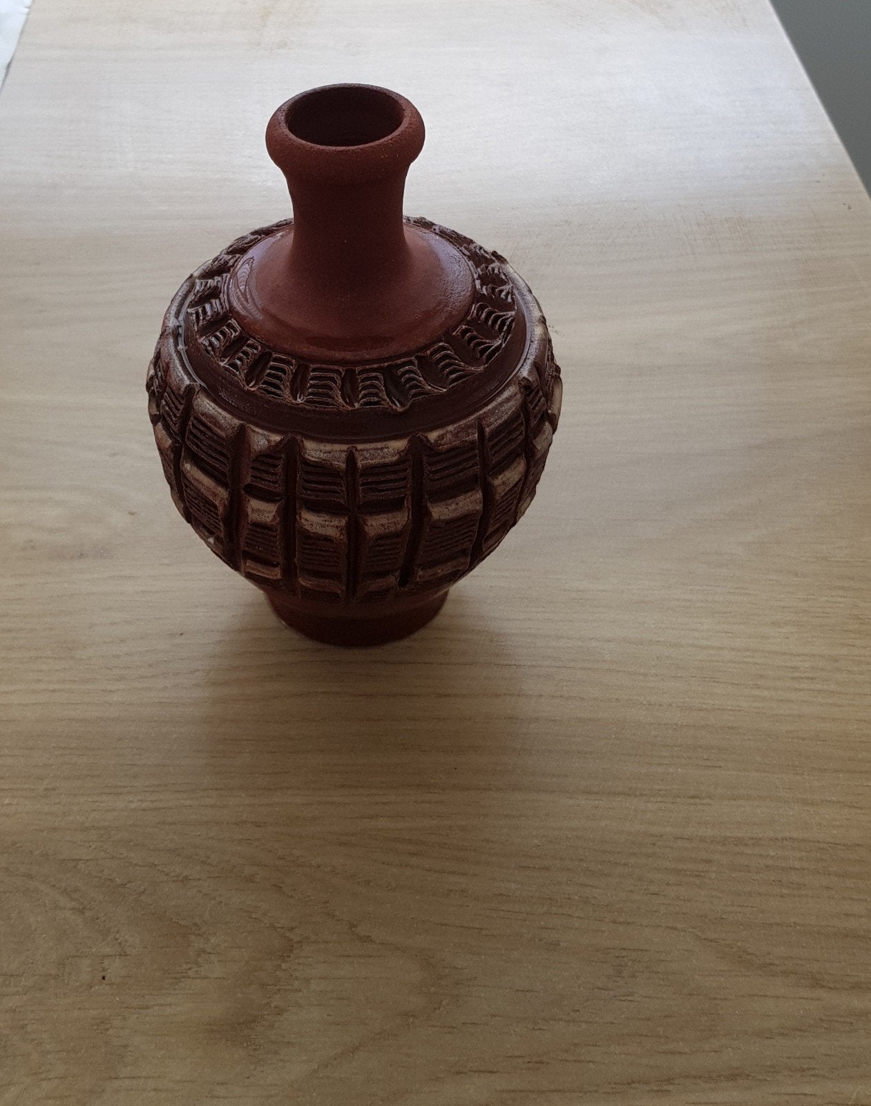 terracotta waterkan, Ophalen of Verzenden, Overige stijlen, Aardewerk, Schaal of Schalen