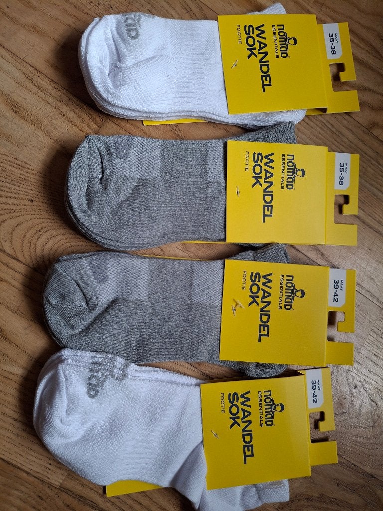 Wandelsok footie nomad maat 35,38 en 39,42, Ophalen of Verzenden, Nieuw, Kleding