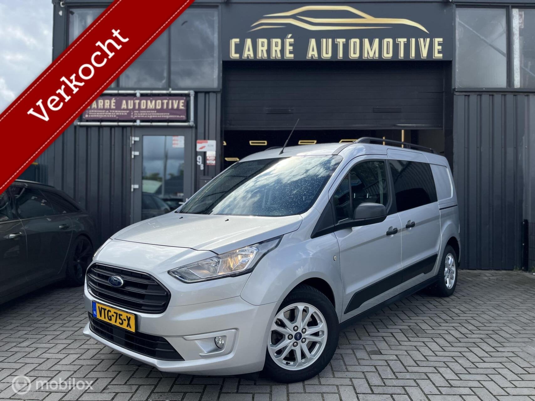 Ford Transit Connect 1.5 EcoBlue L2 Trend Automaat|Camera|Cr, Auto's, Stof, Gebruikt, 4 cilinders, Bedrijf