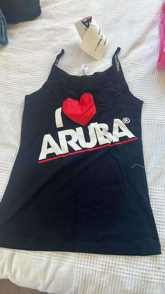 I love Aruba hempjes S en XL, Kleding | Dames, Zwart, Nieuw, Ophalen of Verzenden, Maat 36 (S)