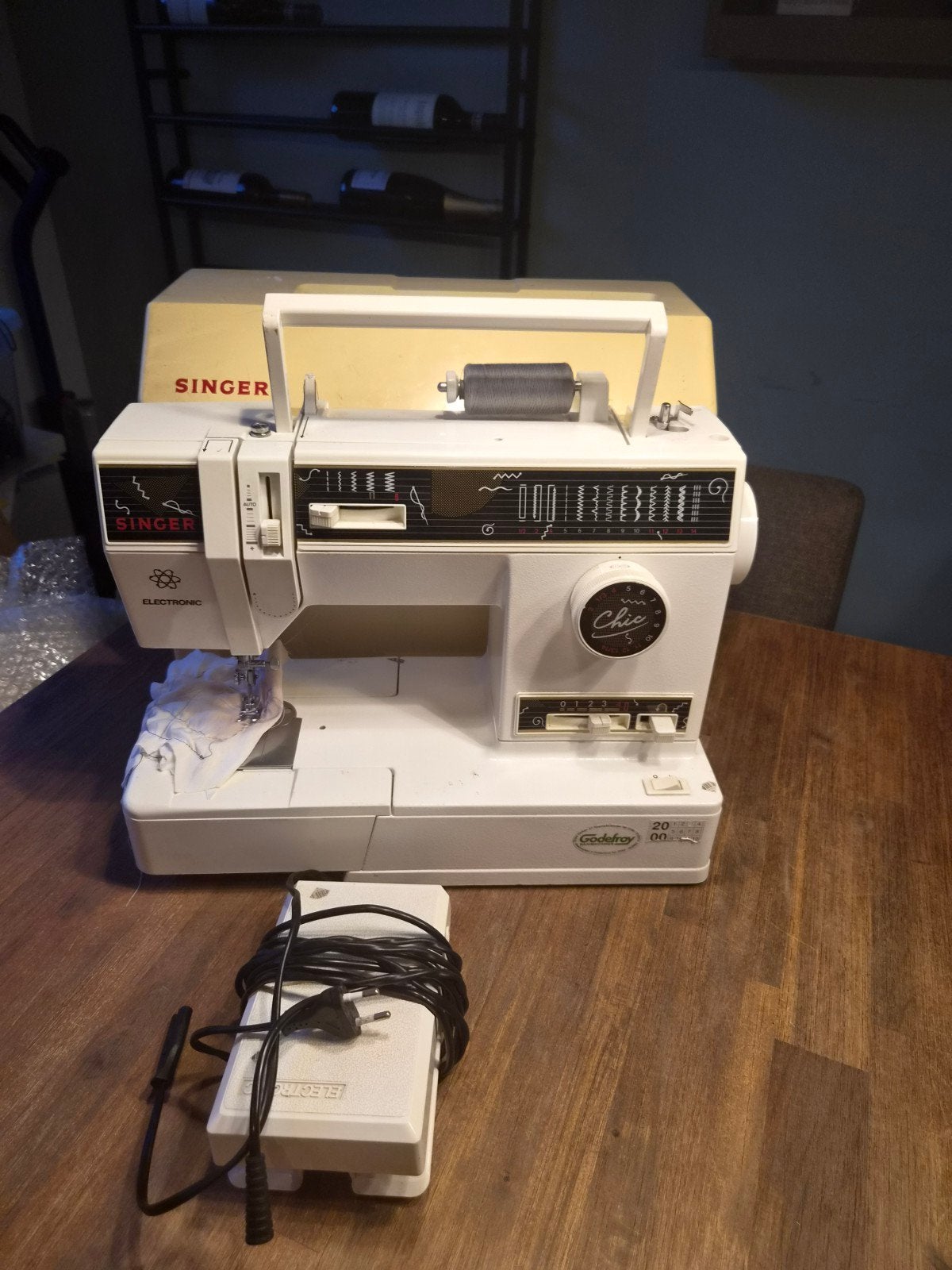Singer Naaimachine Model 4662 - Elektronisch, Ophalen of Verzenden, Gebruikt, Naaimachine, Singer