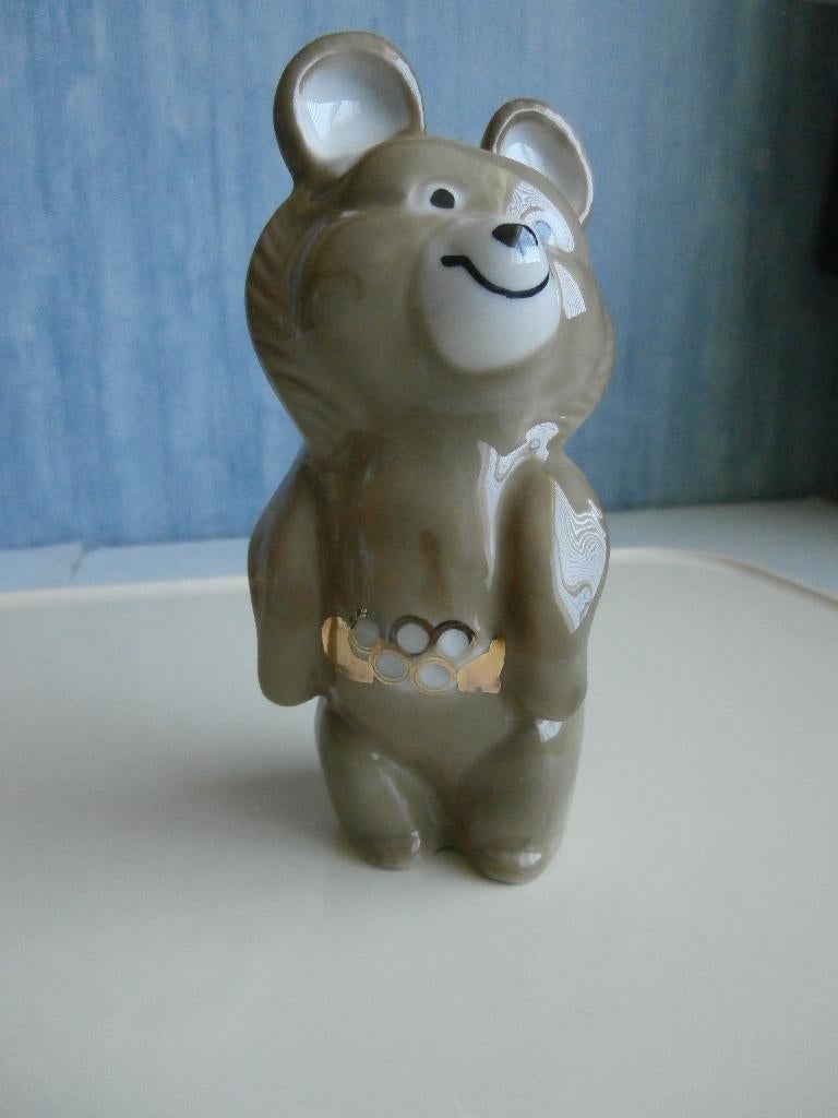 Vintage Mascotte Olympische zomerspelen 1980, Verzamelen, Sportartikelen en Voetbal, Ophalen of Verzenden, Zo goed als nieuw, Overige sporten