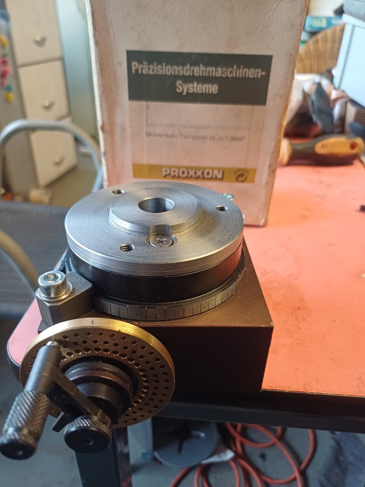 proxxon UT 360 verdeelapparaat modelbouw klokkenmaker, Ophalen of Verzenden
