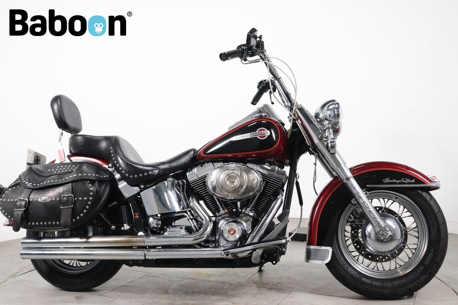 Harley-Davidson FLSTC Softail Heritage Classic (bj 2002), Bedrijf, Chopper