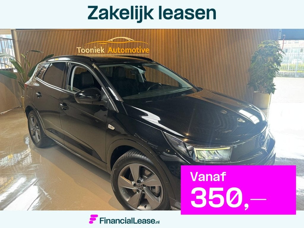 Opel Grandland 1.6 Turbo Plug-In Hybrid Ultimate Black Edtio, Stof, Gebruikt, 4 cilinders, Met garantie (alle)