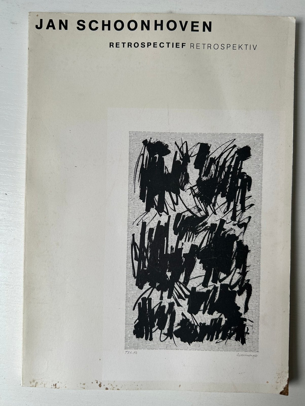Jan Schoonhoven: Retrospectief/Retrospektiv, Ophalen of Verzenden, Gelezen