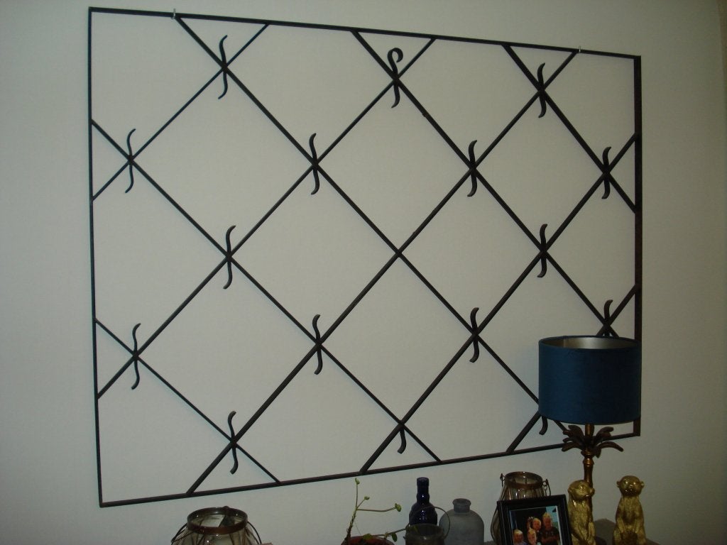 Smeedijzeren wanddecoratie, Ophalen, Metaal, Gebruikt, 110 cm