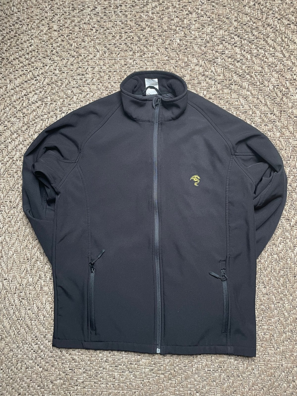 Zwarte Result Core Softshell Jas met Draak Logo, Ophalen of Verzenden, Zo goed als nieuw, Maat 48/50 (M), Zwart