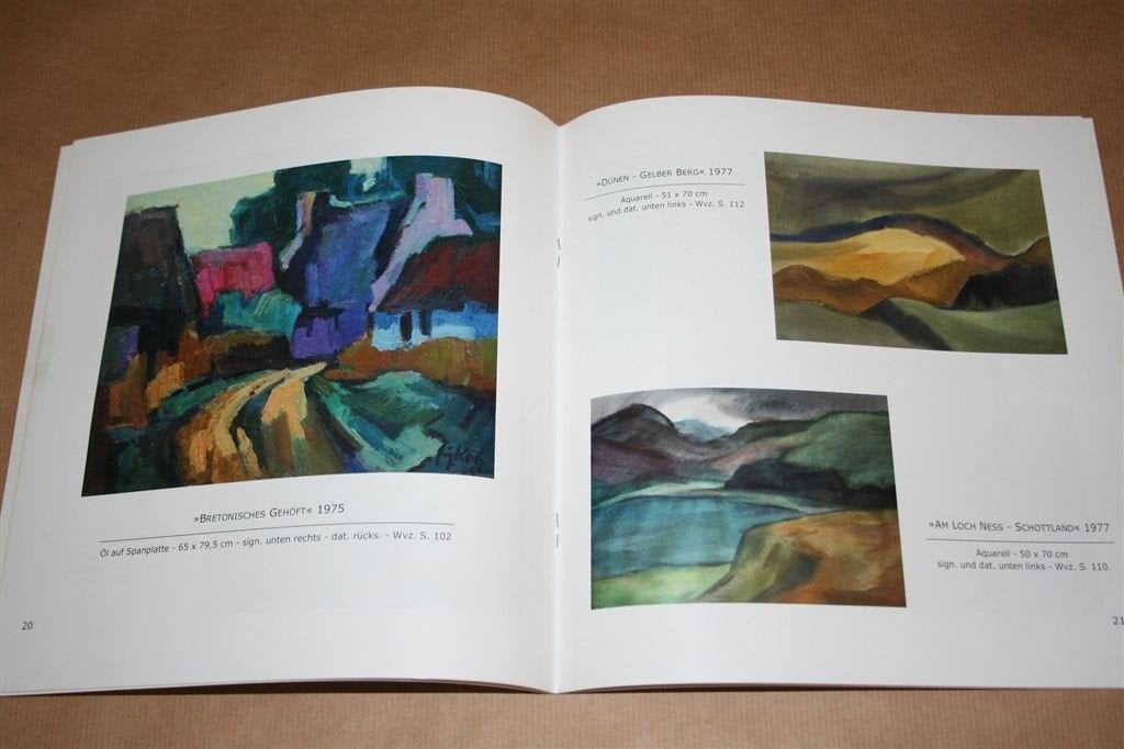 Kunsthaus Bühler. Fritz Kohlstädt. Catalogus 2017., Ophalen of Verzenden, Zo goed als nieuw