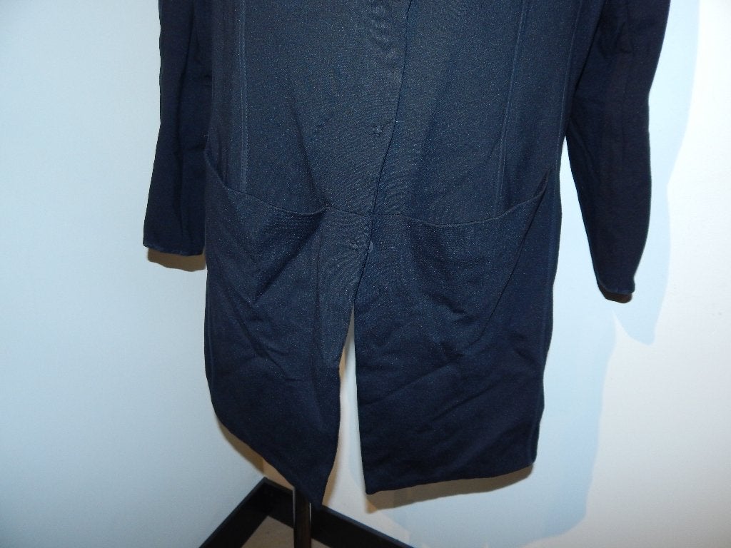 Annette Gortz zwart jasje jas langer model drukkers MT 46, Kleding | Dames, Annette Gortz, Verzenden, Zwart, Maat 46/48 (XL) of groter