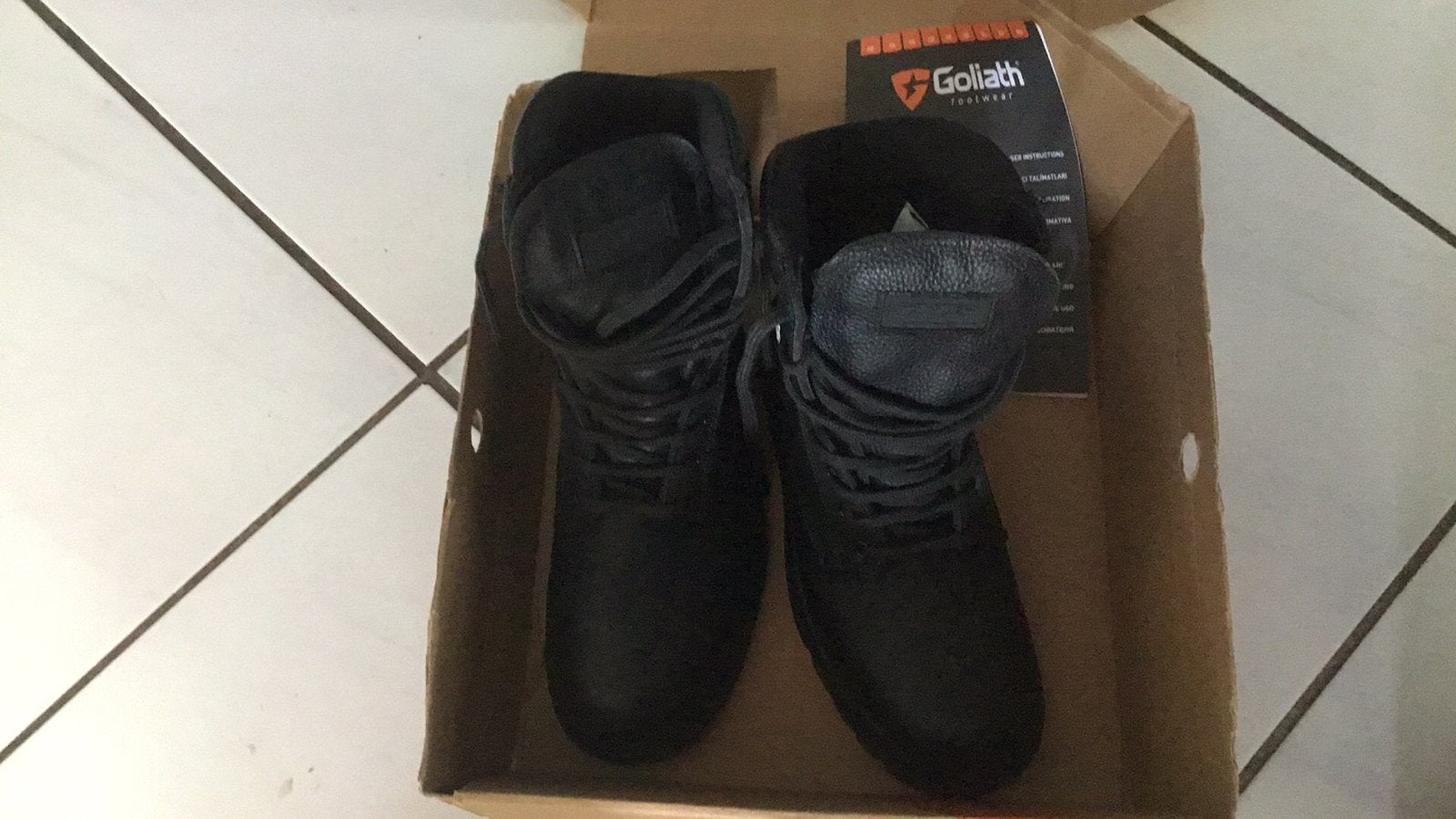 Goliath Footwear Veiligheidsschoenen Maat 38/5, Kleding | Dames, Ophalen of Verzenden, Nieuw, Zwart, Werkschoenen