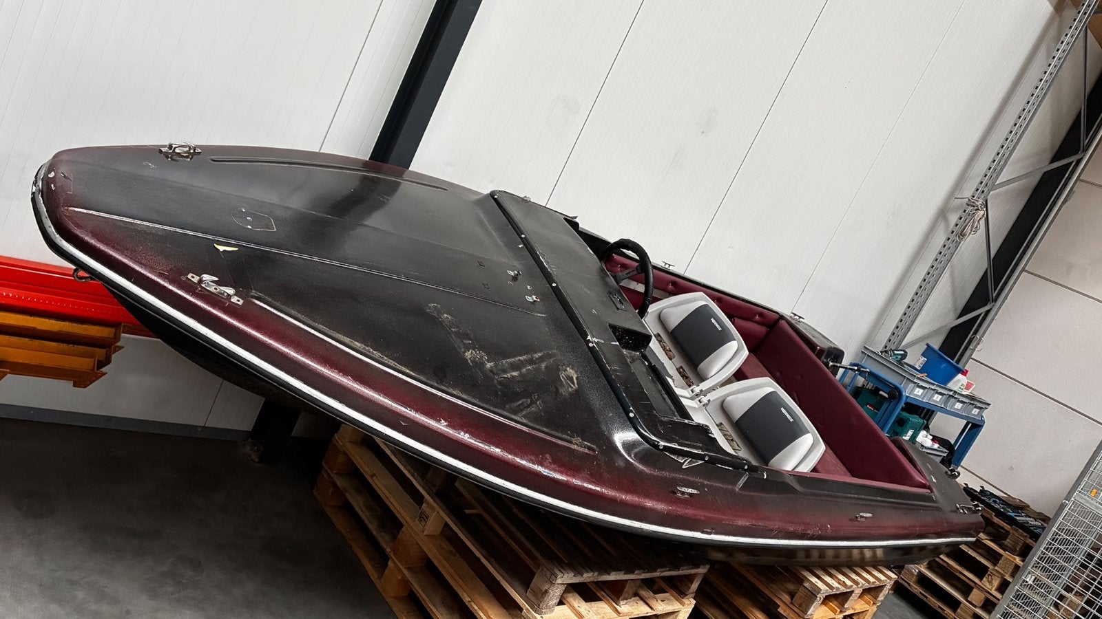 Speedboot 4,10 meter - Leuke opknapper!, Watersport en Boten, Ophalen, Gebruikt, Polyester
