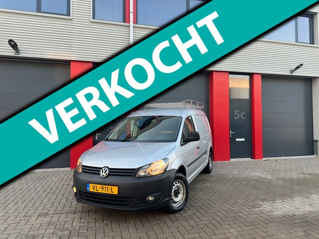 Volkswagen Caddy 1.6 TDI Maxi imperiaal Navi Cruise Airco, Auto's, Bestelauto's, Voorwielaandrijving, Euro 5, Gebruikt, 4 cilinders