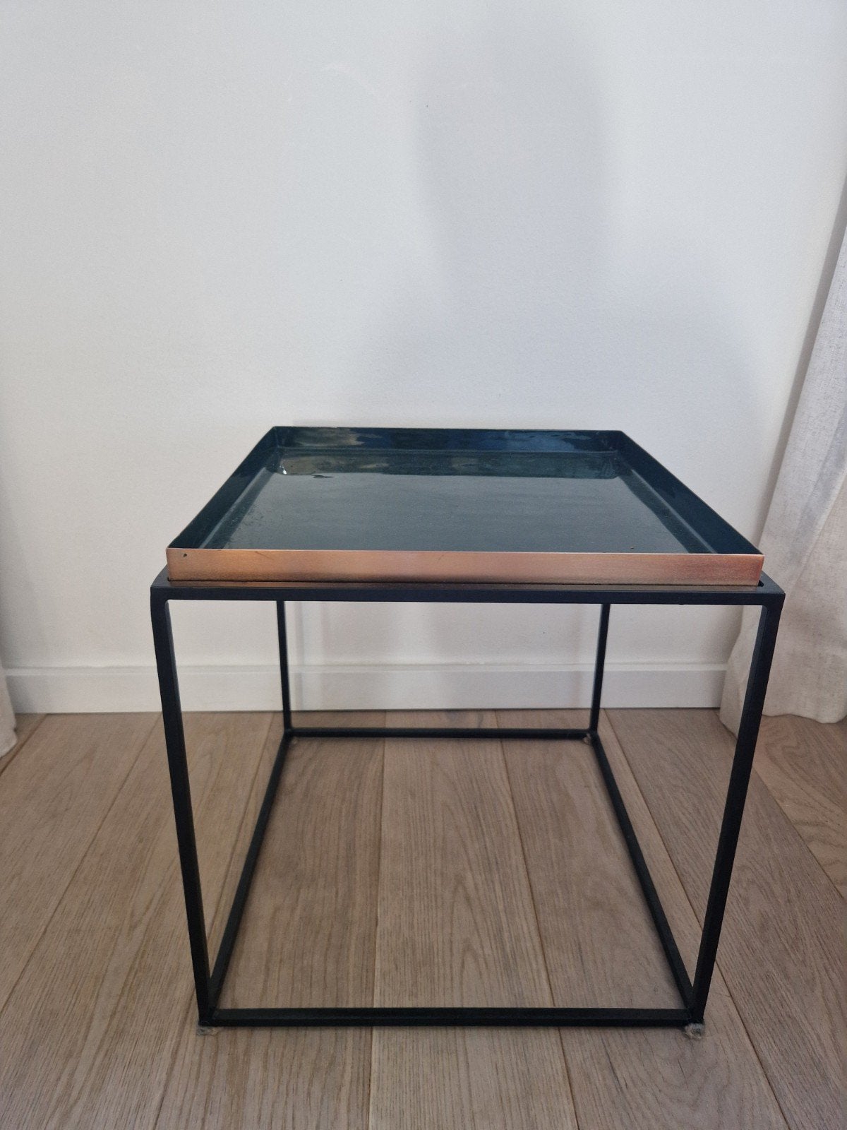 2x Kayoom Famosa Salontafel / bijzettafel 40x40x40cm, Ophalen, Minder dan 50 cm, Gebruikt, Vierkant