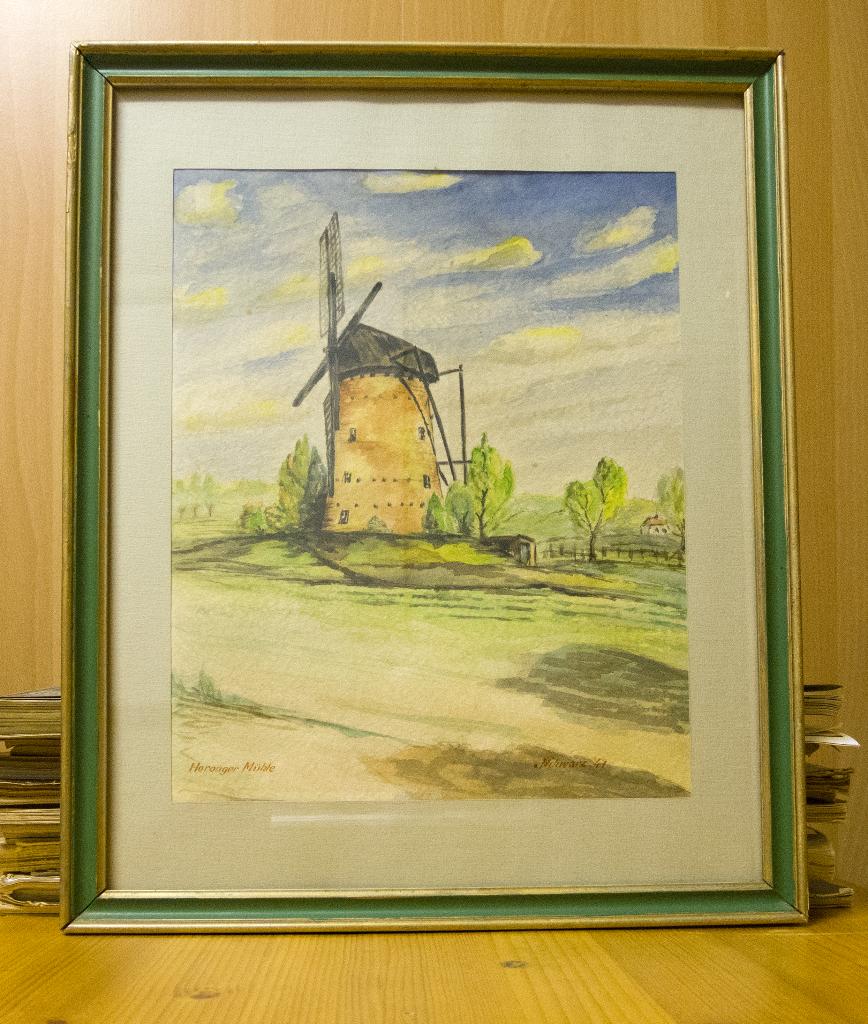 aquarel, Antiek en Kunst, Ophalen of Verzenden