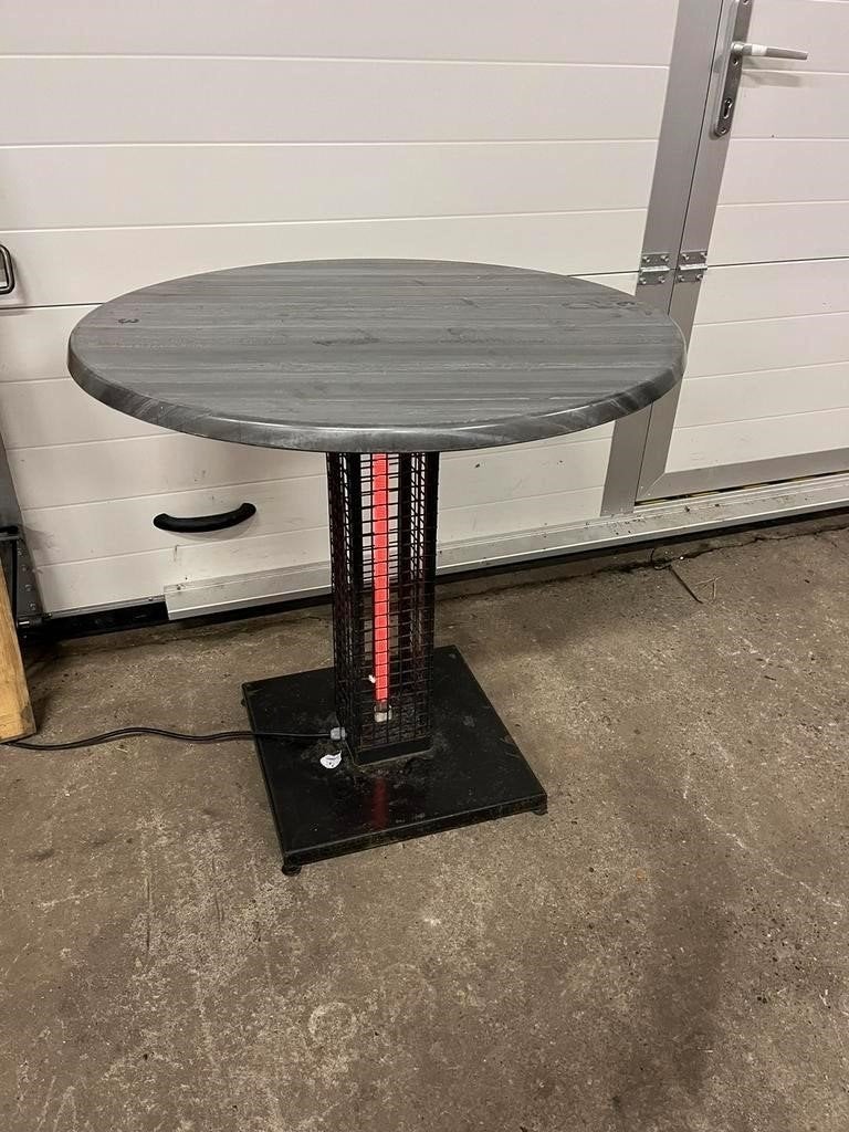 10 stuks verwarmende terras tafels Heather horeca terras, Tuin en Terras, Tuinmeubel-accessoires, Ophalen, Gebruikt