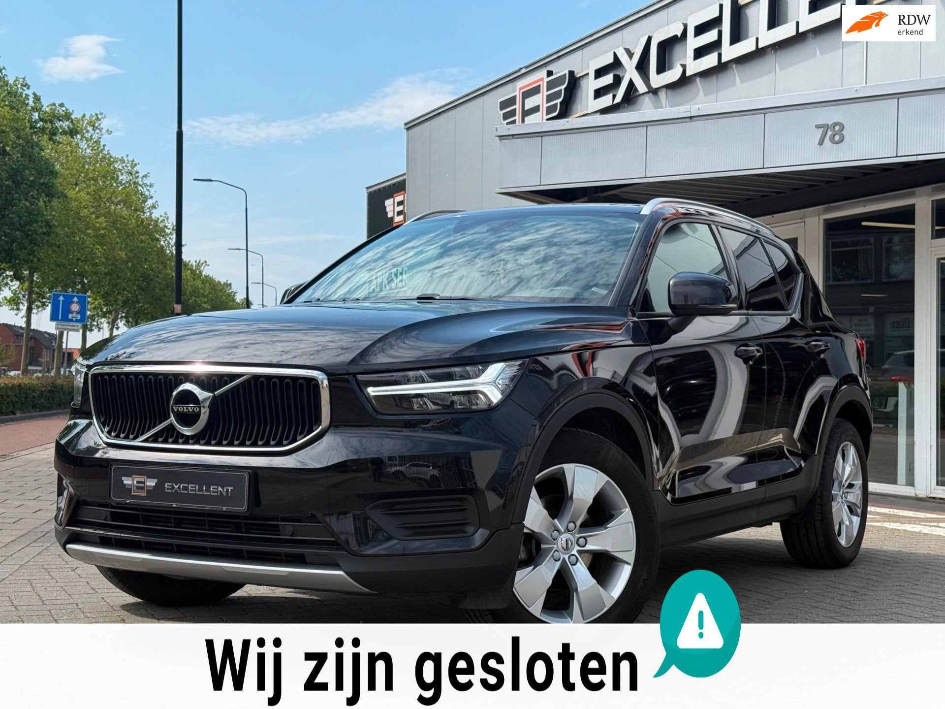 Volvo XC40 1.5 T2 Momentum Business|Camera|Keyless, Automaat, Stof, Gebruikt, Zwart