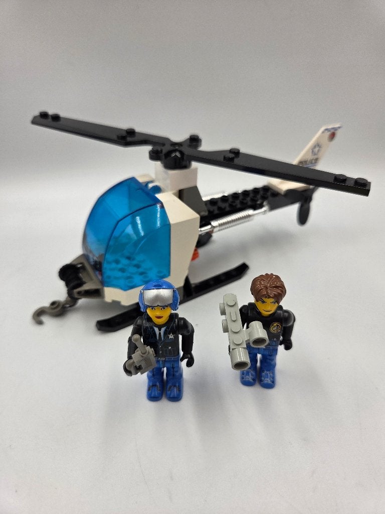 Lego Jack Stone 4604 Police Copter, Kinderen en Baby's, Speelgoed | Duplo en Lego, Zo goed als nieuw, Lego, Complete set, Compleet