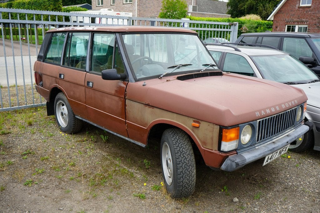 Land Rover Range Rover 3.5 V8 (bj 1984), Stof, Land Rover, Bruin, Handgeschakeld