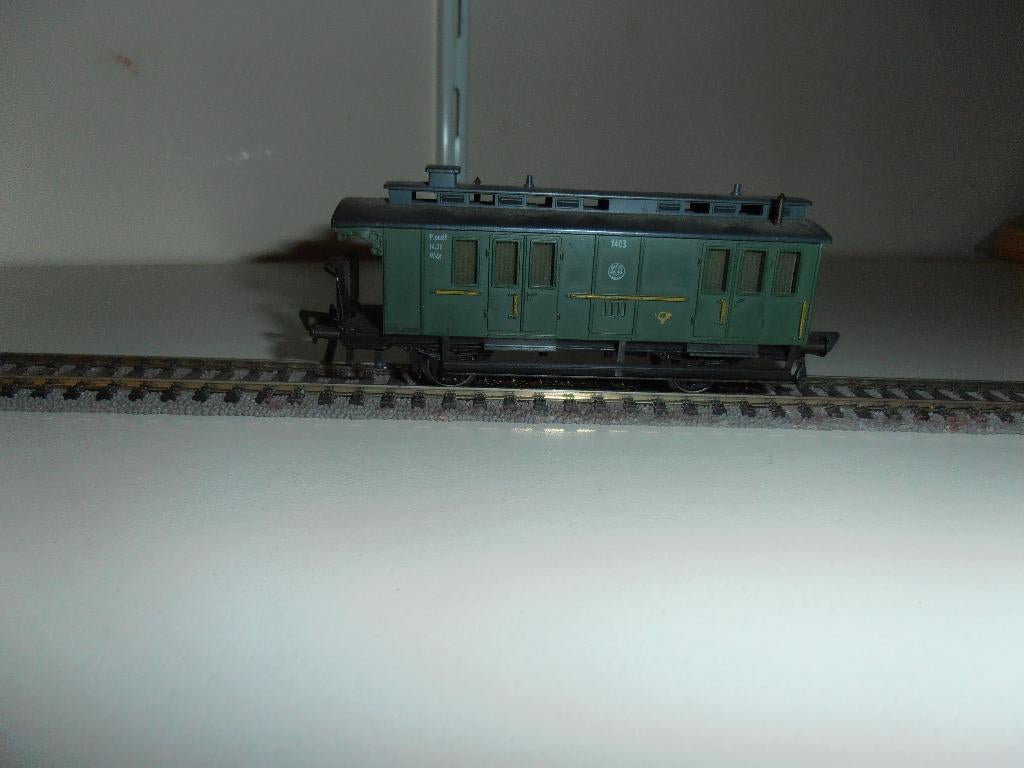 fleischmann wagons, Ophalen, Gebruikt, Gelijkstroom, Fleischmann