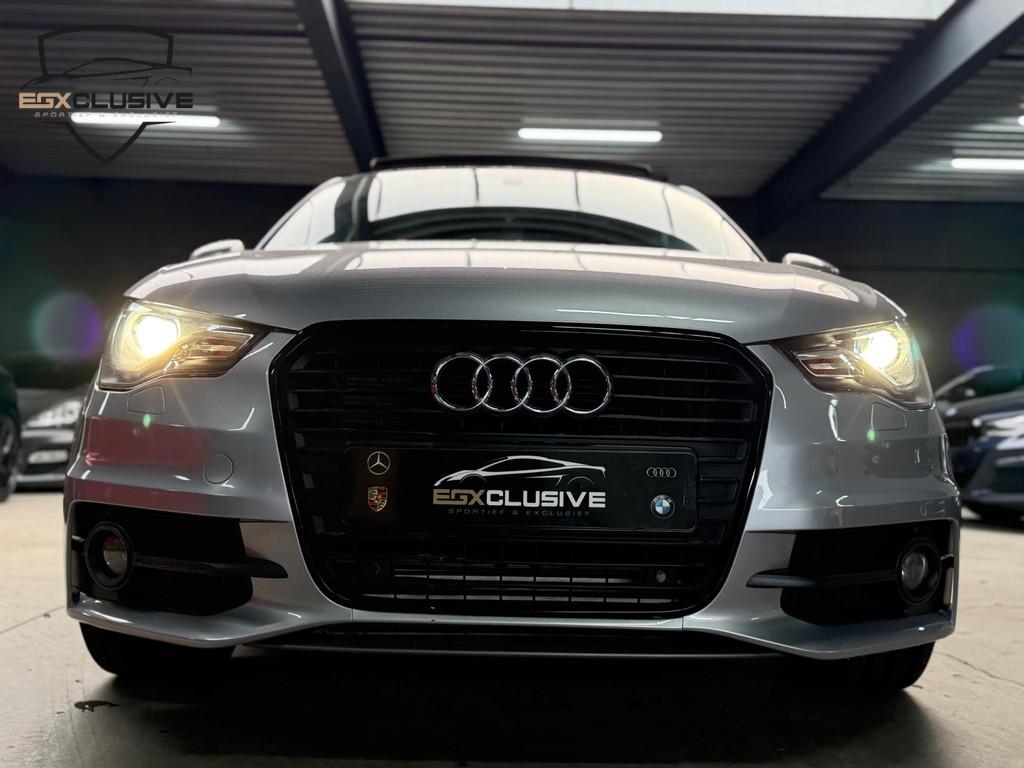 Audi A1 1.4 TFSI Ambition Pro Line Business Pano/Bose/stoelv, Auto's, Euro 5, Stof, Zwart, 4 cilinders