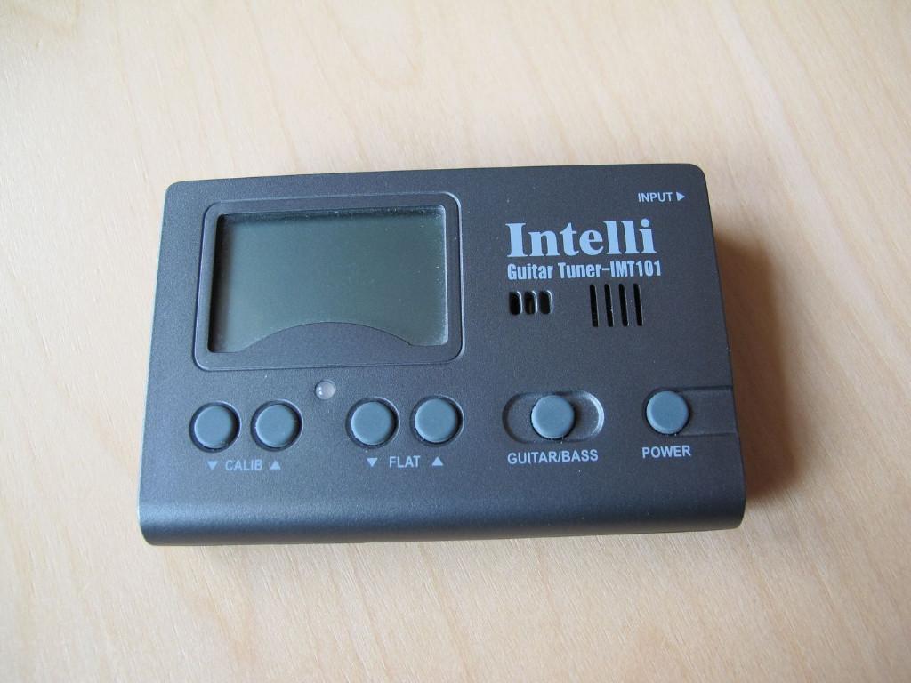 Gitaartuner Intelli IMT101 In Perfecte Staat, Ophalen of Verzenden, Zo goed als nieuw, Elektrische gitaar