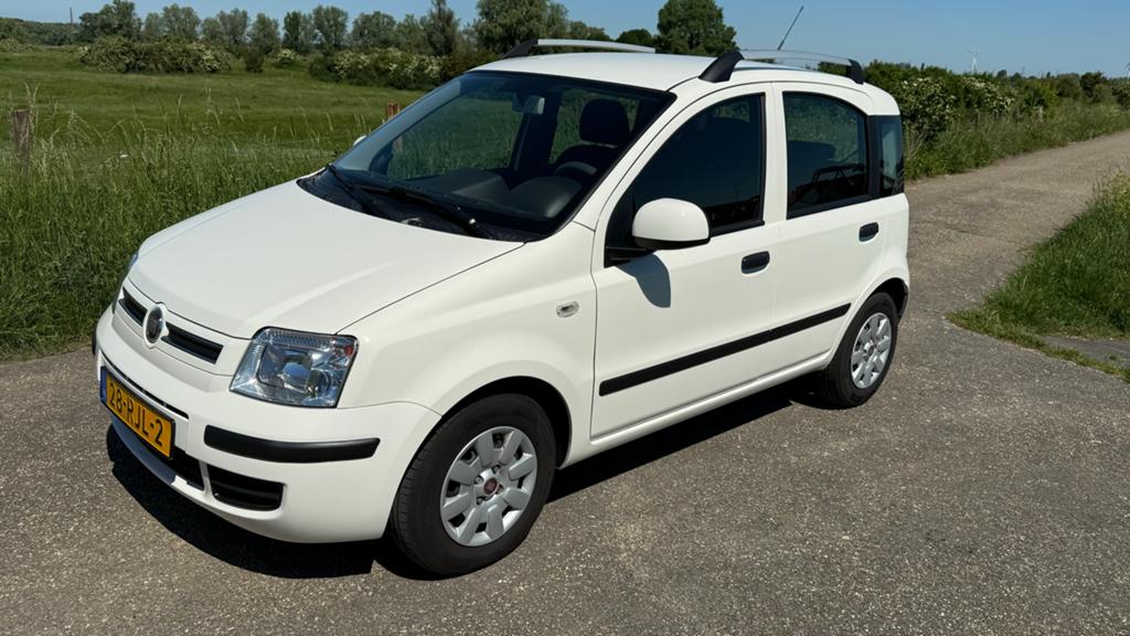Fiat Panda 1.2 Cool Edizione creme/wit bj. 2011, Auto's, Fiat, Particulier, Panda, Airbags, Airconditioning, Alarm, Centrale vergrendeling