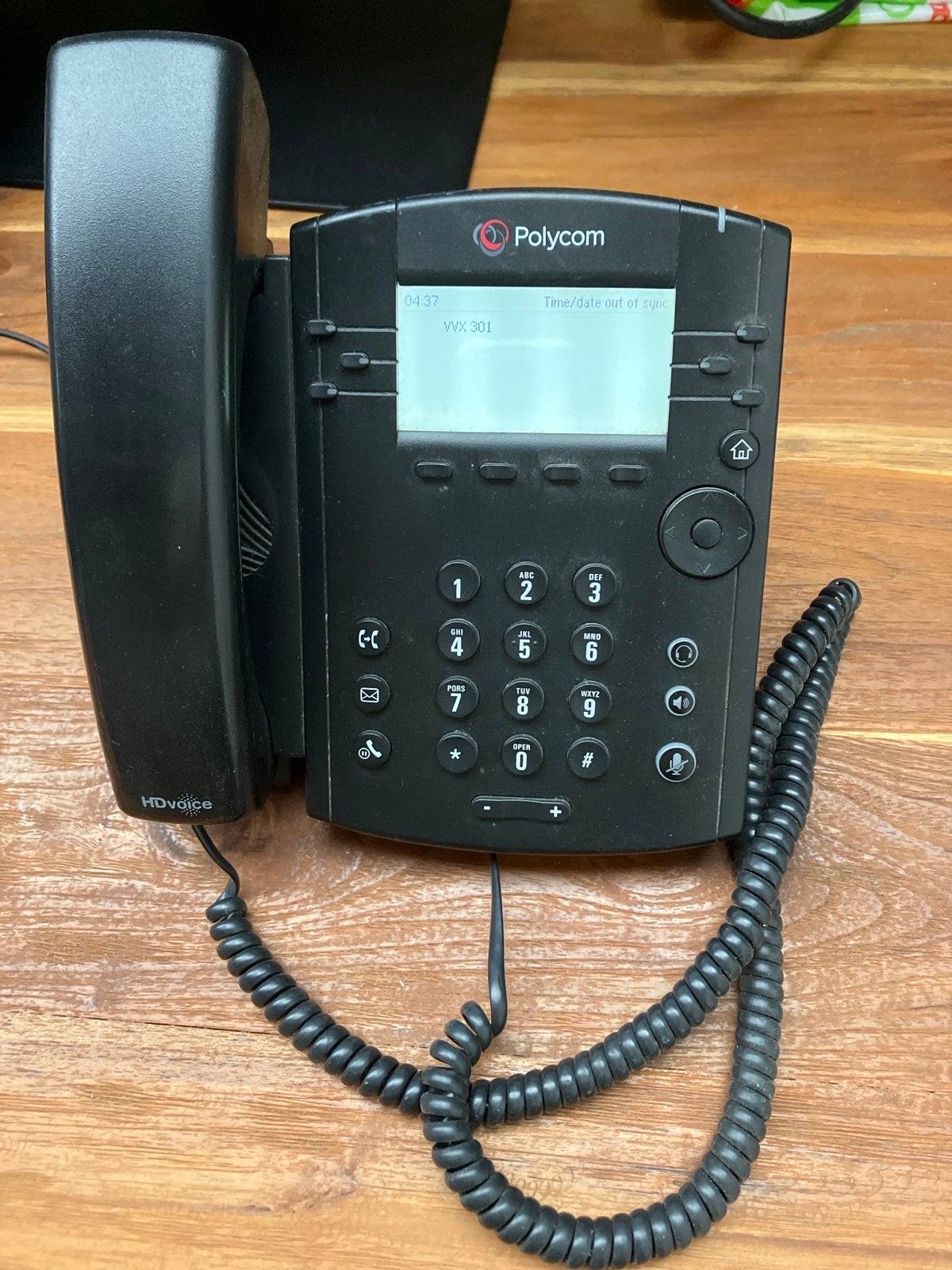 Polycom VVX 301 IP Telefoon - Zakelijke Communicatie, Ophalen of Verzenden, Gebruikt
