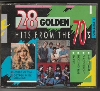28 Golden Hits From The 70's - Volume 1 - 2CD-Verzamelalbum, Ophalen of Verzenden, Gebruikt, Pop