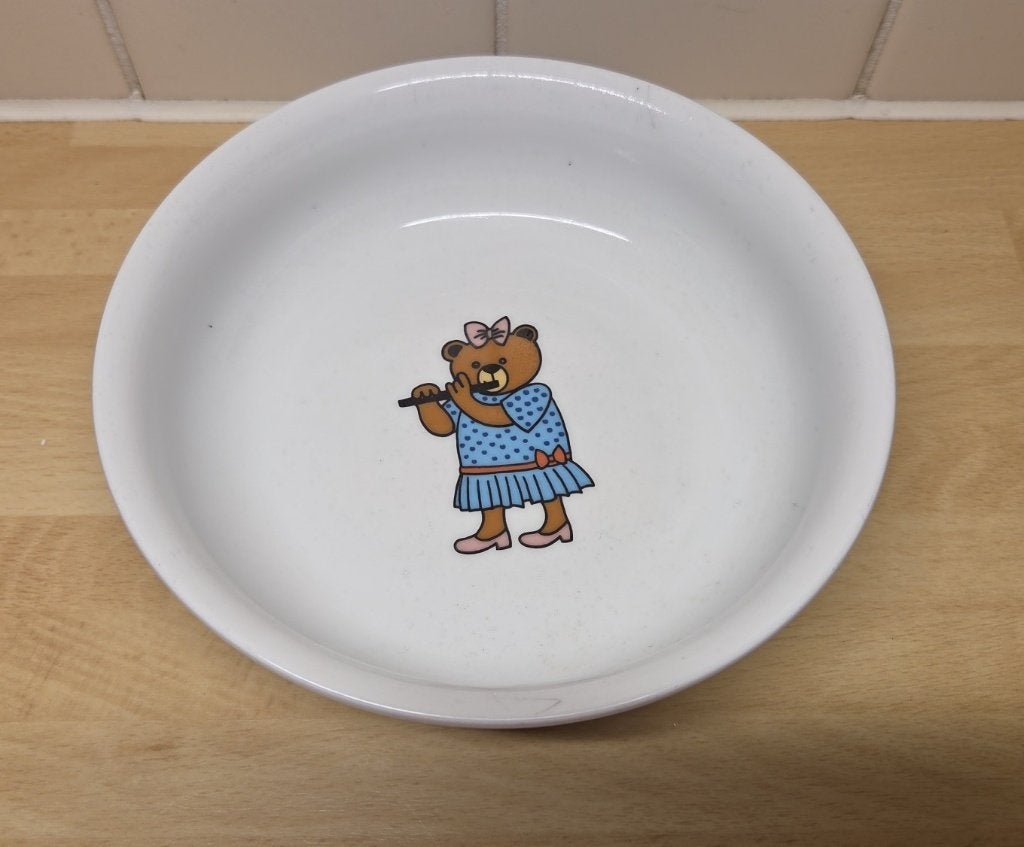 Vintage kinder bordje Arzberg Bear Orchestra, Ophalen of Verzenden