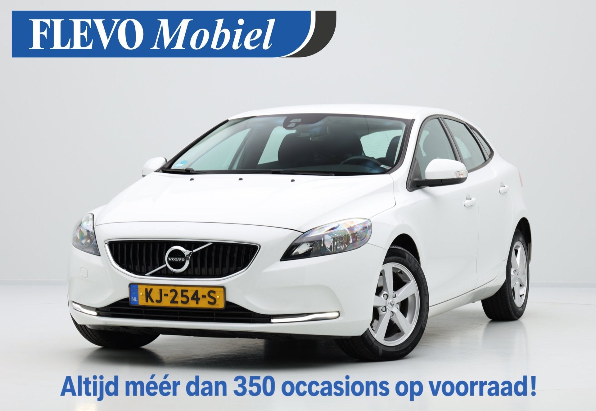 Volvo V40 2.0 T2 Nordic Clima|Navi|LMV|Trekhaak, Auto's, Voorwielaandrijving, Dealer onderhouden, Stof, Gebruikt