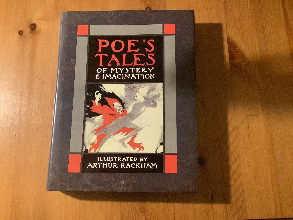 Poe’s tales of Mystery & imagination, Arthur Rackham, Boeken, Ophalen of Verzenden, Zo goed als nieuw, Poe/Rackham