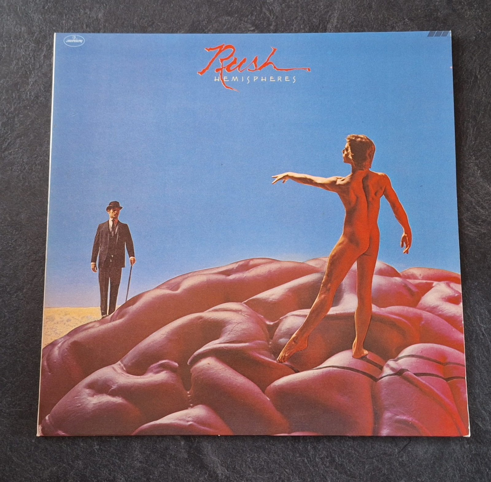 Rush. Hemispheres. 1978 Netherlands., Ophalen of Verzenden, Zo goed als nieuw, 12 inch, Poprock