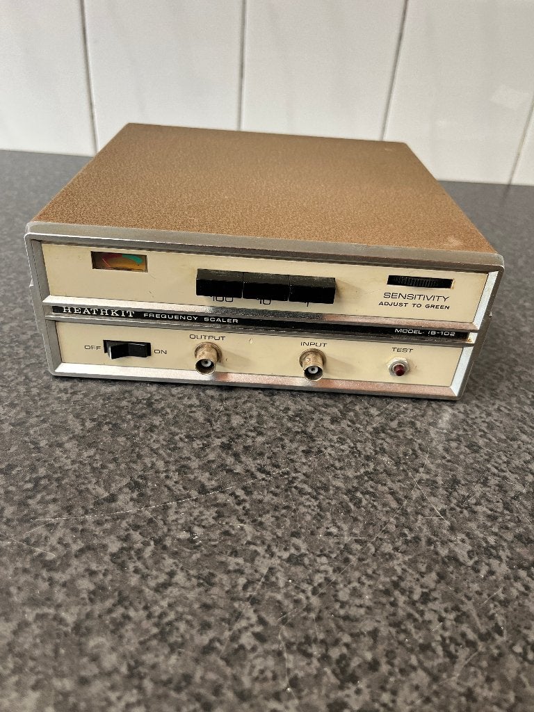 vintage Heathkit IB-102 frequentieschaler., Ophalen of Verzenden